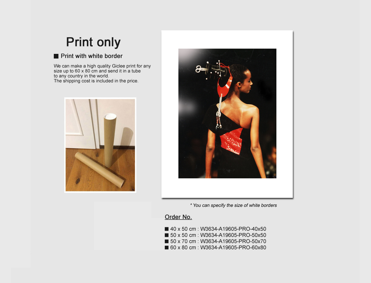 Unframed print
